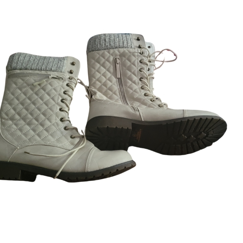 Daily shoes Cream Boots #3